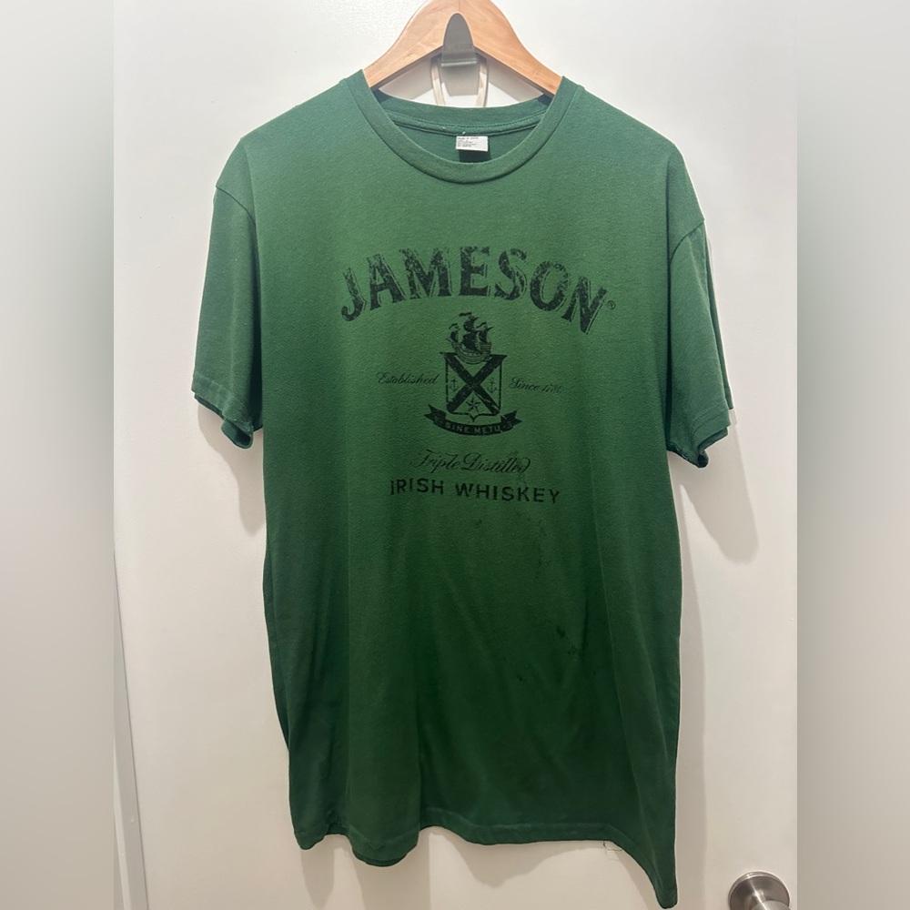 Jameson Irish Whisky Green T-Shirt Men’s Large